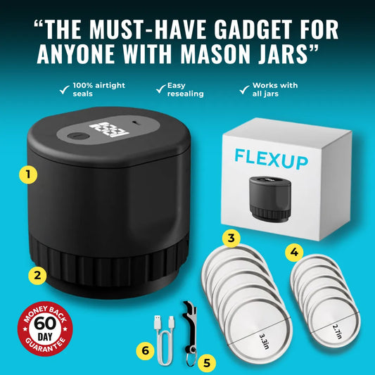 FlexUp™ Airlock Vacuum Sealer Kit